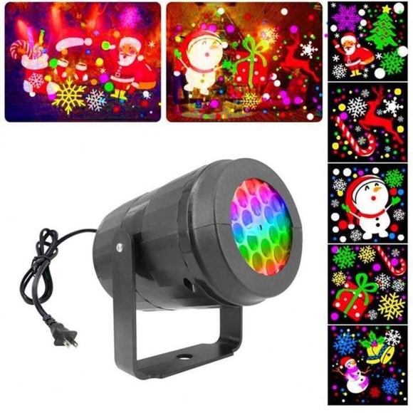 Christmas Projector Lights, Led Waterproof Christmas Laser Lights plugin - Picture 4 of 16